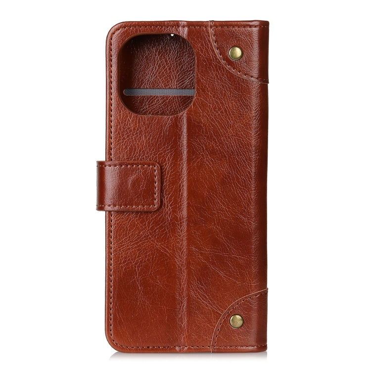 For Xiaomi Mi 11 Copper Buckle Nappa Texture Horizontal Flip Leather Case with Holder & Card Slots & Wallet