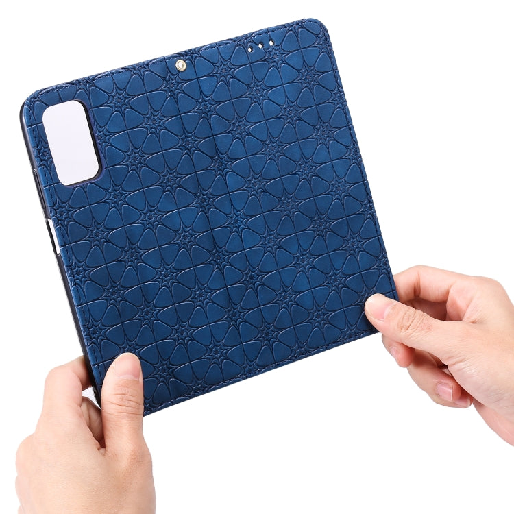 For Xiaomi Poco M3 Lucky Flowers Embossing Pattern Magnetic Horizontal Flip Leather Case with Holder & Card Slots