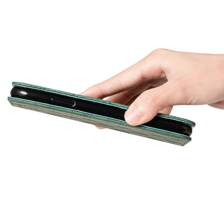 For Xiaomi Poco M3 Lucky Flowers Embossing Pattern Magnetic Horizontal Flip Leather Case with Holder & Card Slots