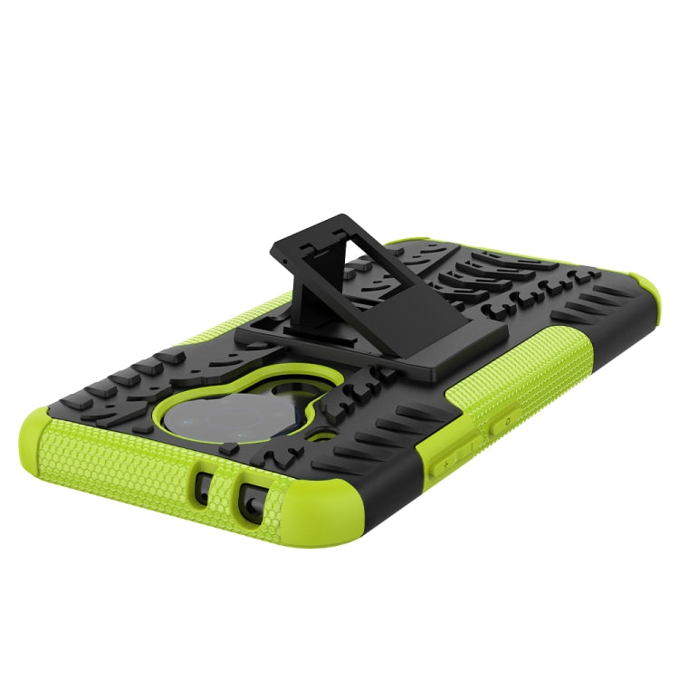 For Nokia 3.4 / 5.4 Tire Texture Shockproof TPU+PC Protective Case with Holder