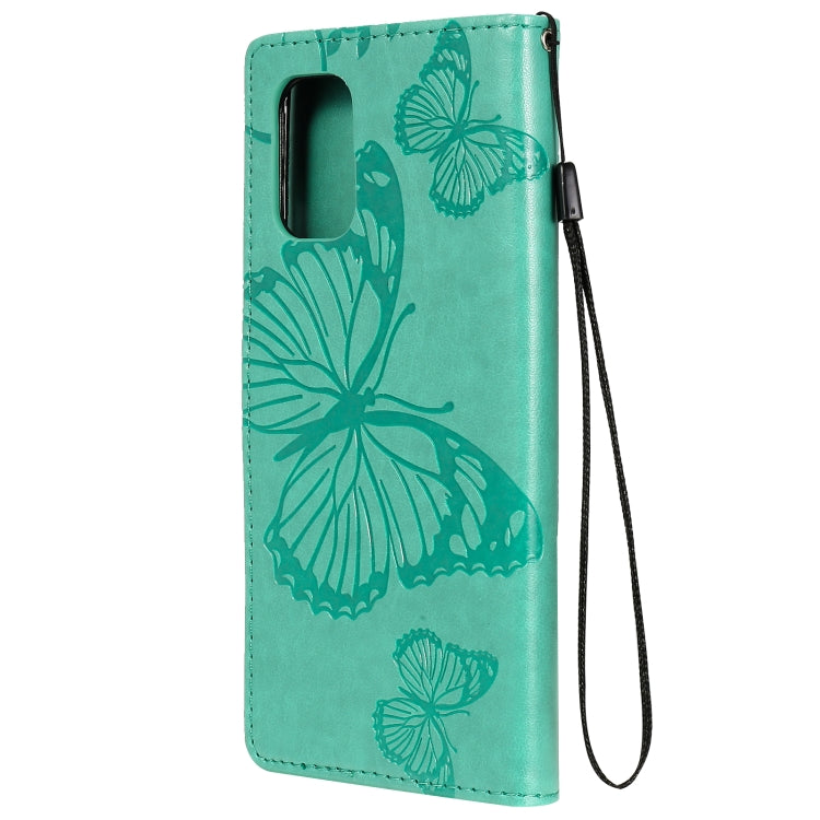 For OnePlus 8T 3D Butterflies Embossing Pattern Horizontal Flip Leather Case with Holder & Card Slot & Wallet