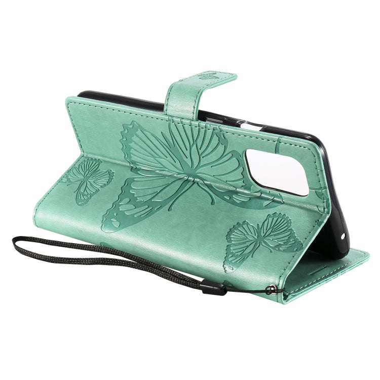 For OnePlus 8T 3D Butterflies Embossing Pattern Horizontal Flip Leather Case with Holder & Card Slot & Wallet