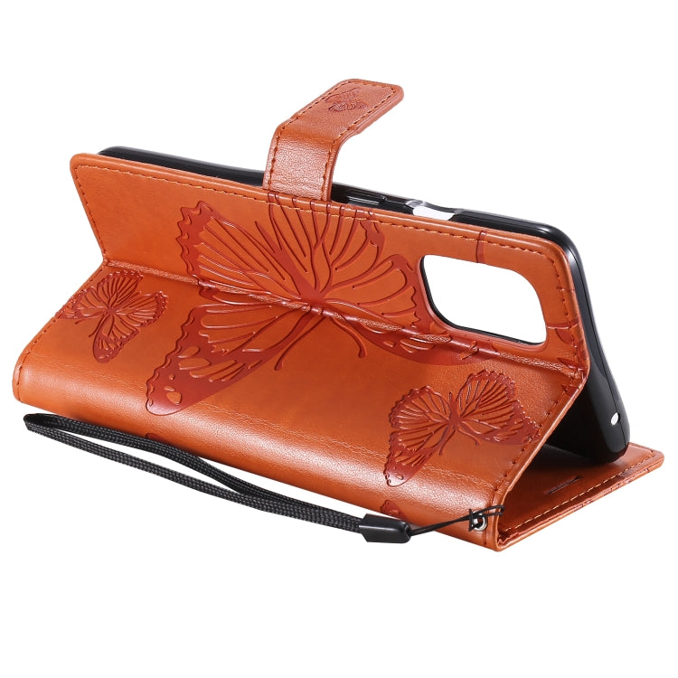 For OnePlus 8T 3D Butterflies Embossing Pattern Horizontal Flip Leather Case with Holder & Card Slot & Wallet