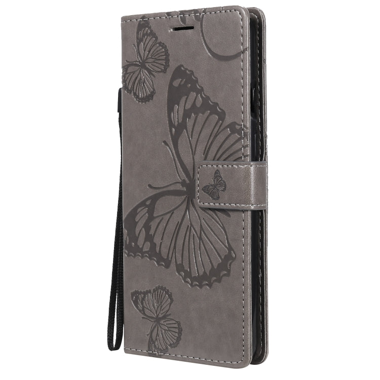For OnePlus 8T 3D Butterflies Embossing Pattern Horizontal Flip Leather Case with Holder & Card Slot & Wallet