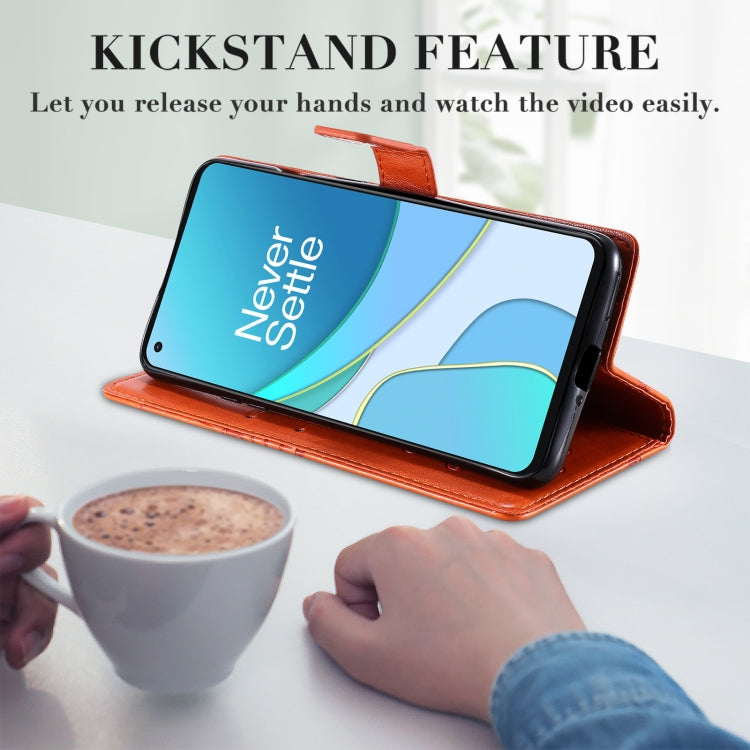 For OnePlus 8T 3D Butterflies Embossing Pattern Horizontal Flip Leather Case with Holder & Card Slot & Wallet