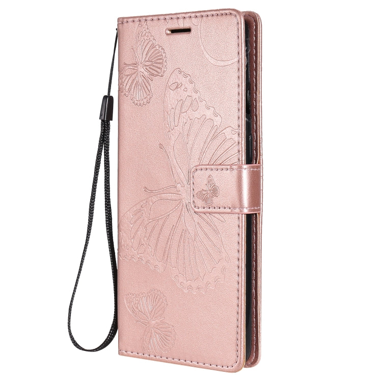 For OnePlus 8T 3D Butterflies Embossing Pattern Horizontal Flip Leather Case with Holder & Card Slot & Wallet