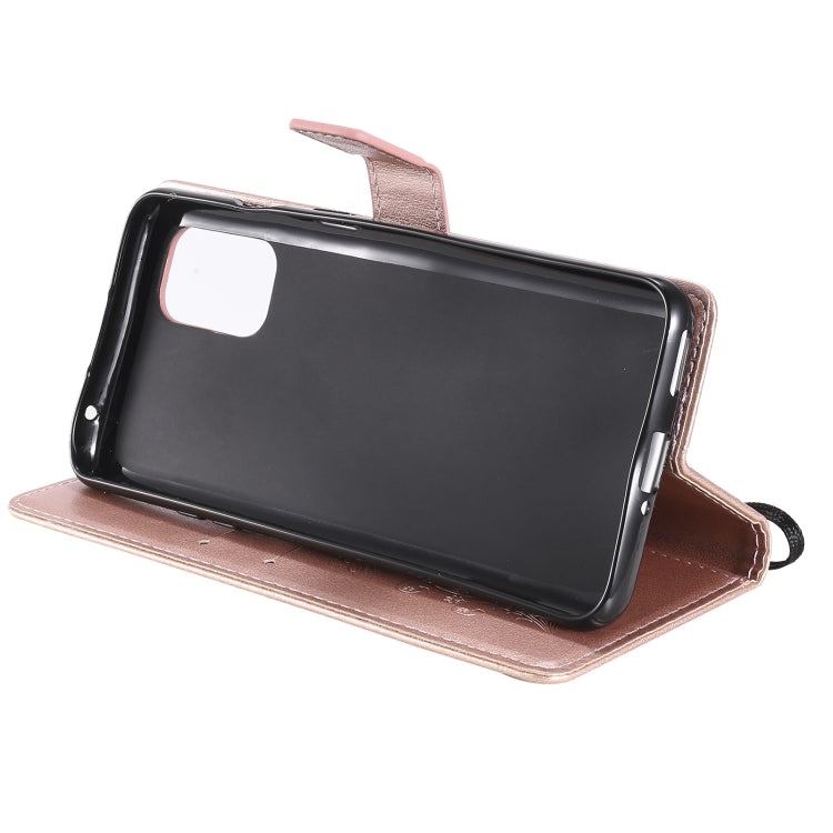 For OnePlus 8T 3D Butterflies Embossing Pattern Horizontal Flip Leather Case with Holder & Card Slot & Wallet