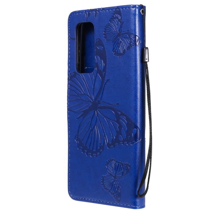 For Xiaomi Mi 10T / Mi 10T Pro 3D Butterflies Embossing Pattern Horizontal Flip Leather Case with Holder & Card Slot & Wallet