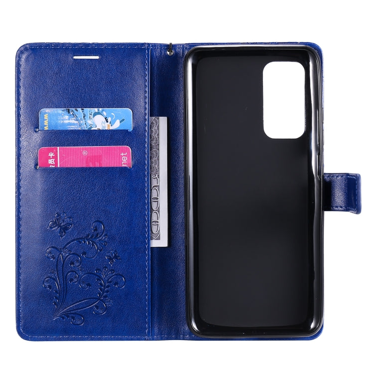 For Xiaomi Mi 10T / Mi 10T Pro 3D Butterflies Embossing Pattern Horizontal Flip Leather Case with Holder & Card Slot & Wallet