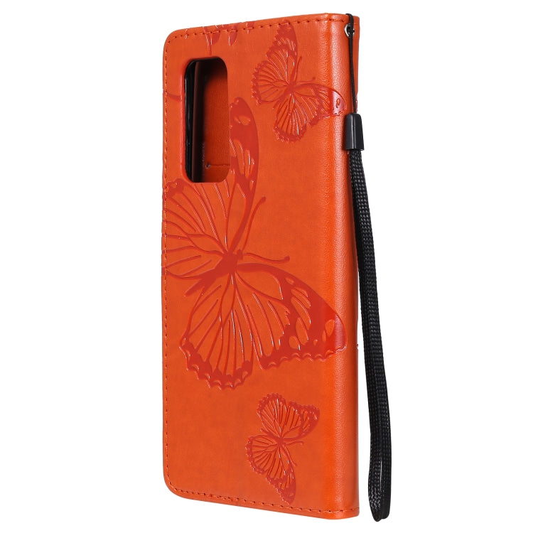 For Xiaomi Mi 10T / Mi 10T Pro 3D Butterflies Embossing Pattern Horizontal Flip Leather Case with Holder & Card Slot & Wallet