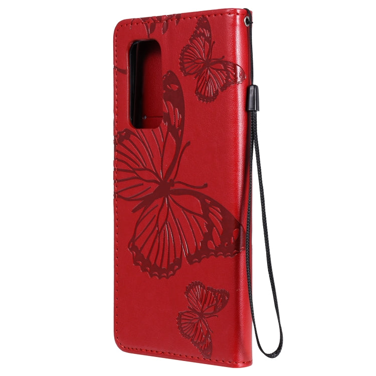 For Xiaomi Mi 10T / Mi 10T Pro 3D Butterflies Embossing Pattern Horizontal Flip Leather Case with Holder & Card Slot & Wallet