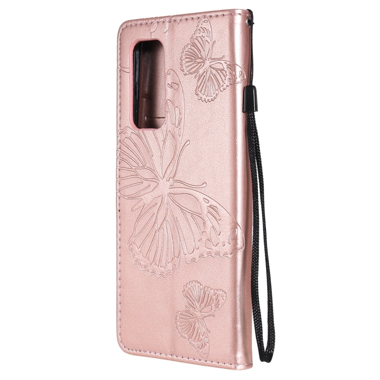For Xiaomi Mi 10T / Mi 10T Pro 3D Butterflies Embossing Pattern Horizontal Flip Leather Case with Holder & Card Slot & Wallet