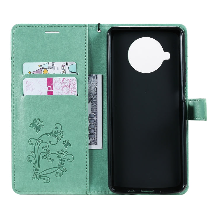 For Xiaomi Mi 10T Lite 3D Butterflies Embossing Pattern Horizontal Flip Leather Case with Holder & Card Slot & Wallet