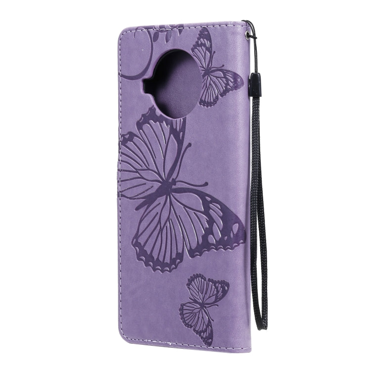For Xiaomi Mi 10T Lite 3D Butterflies Embossing Pattern Horizontal Flip Leather Case with Holder & Card Slot & Wallet