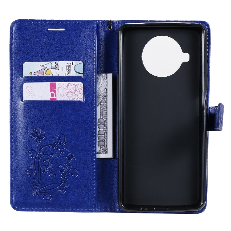 For Xiaomi Mi 10T Lite 3D Butterflies Embossing Pattern Horizontal Flip Leather Case with Holder & Card Slot & Wallet