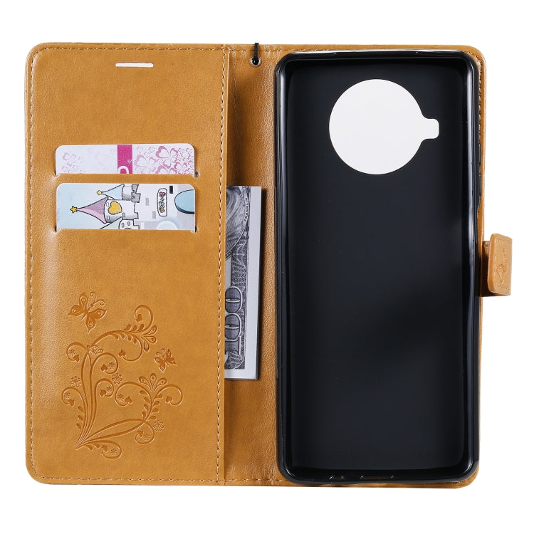 For Xiaomi Mi 10T Lite 3D Butterflies Embossing Pattern Horizontal Flip Leather Case with Holder & Card Slot & Wallet