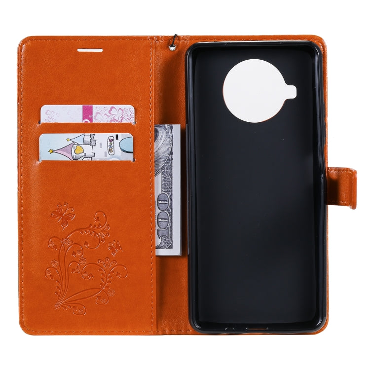 For Xiaomi Mi 10T Lite 3D Butterflies Embossing Pattern Horizontal Flip Leather Case with Holder & Card Slot & Wallet