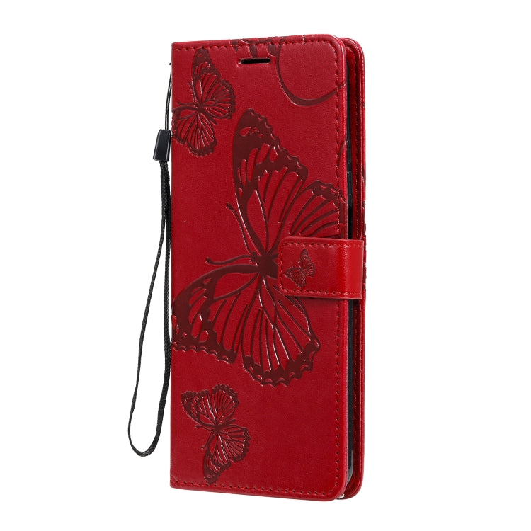 For Xiaomi Mi 10T Lite 3D Butterflies Embossing Pattern Horizontal Flip Leather Case with Holder & Card Slot & Wallet