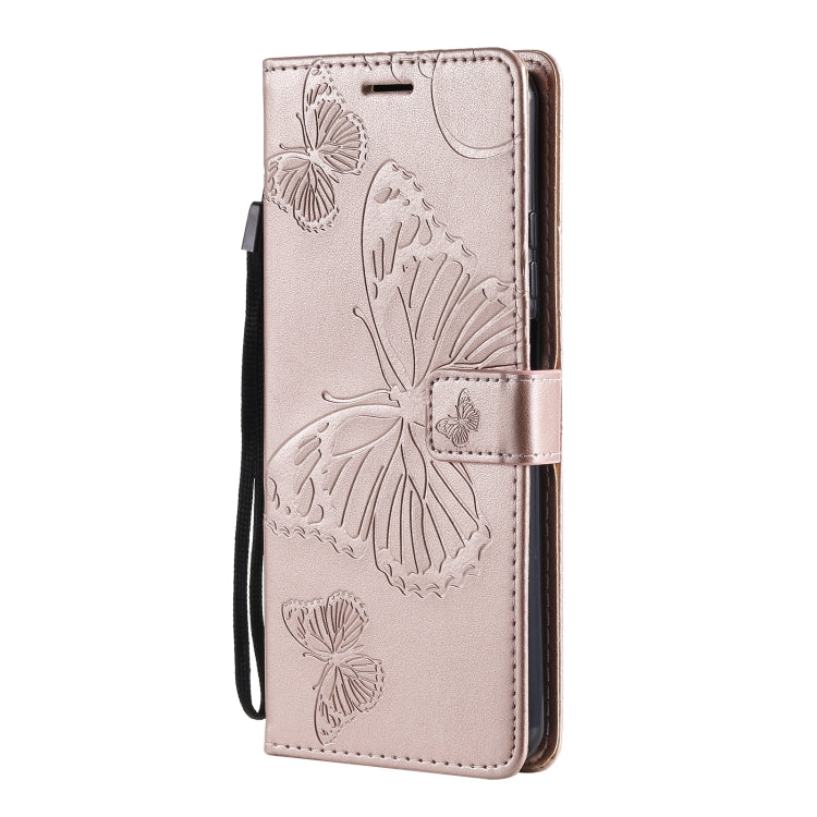 For Xiaomi Mi 10T Lite 3D Butterflies Embossing Pattern Horizontal Flip Leather Case with Holder & Card Slot & Wallet