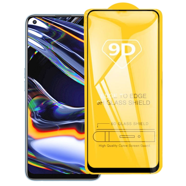 For OPPO Realme 7 Pro 9D Full Glue Full Screen Tempered Glass Film