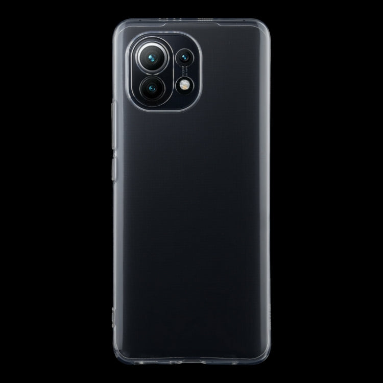 For Xiaomi Mi 11 0.75mm Ultra-thin Transparent TPU Soft Protective Case