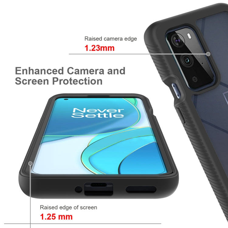 For OnePlus 9 Pro Starry Sky Solid Color Series Shockproof PC + TPU Protective Case