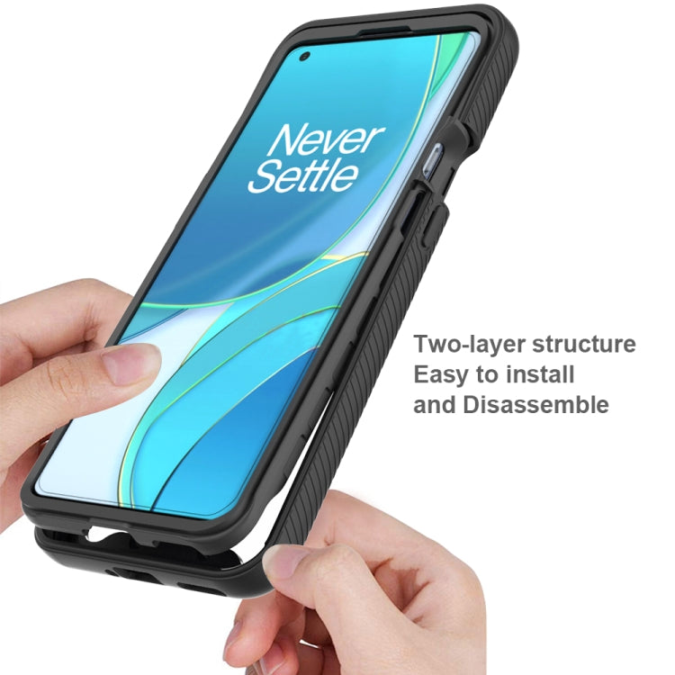 For OnePlus 9 Pro Starry Sky Solid Color Series Shockproof PC + TPU Protective Case
