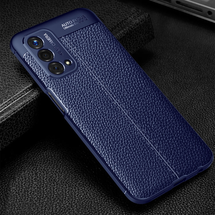 For OPPO A93 5G Litchi Texture Shockproof TPU Case
