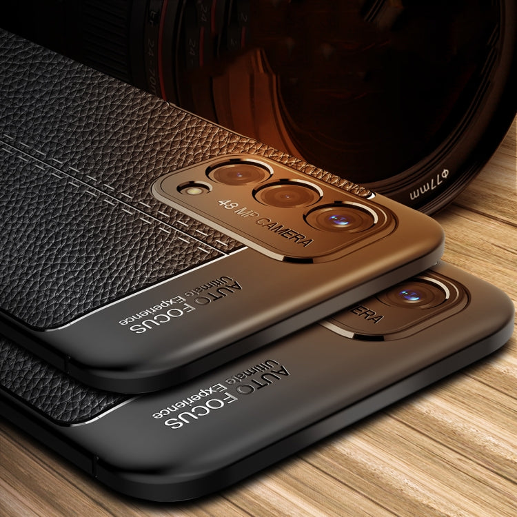 For OPPO A93 5G Litchi Texture Shockproof TPU Case