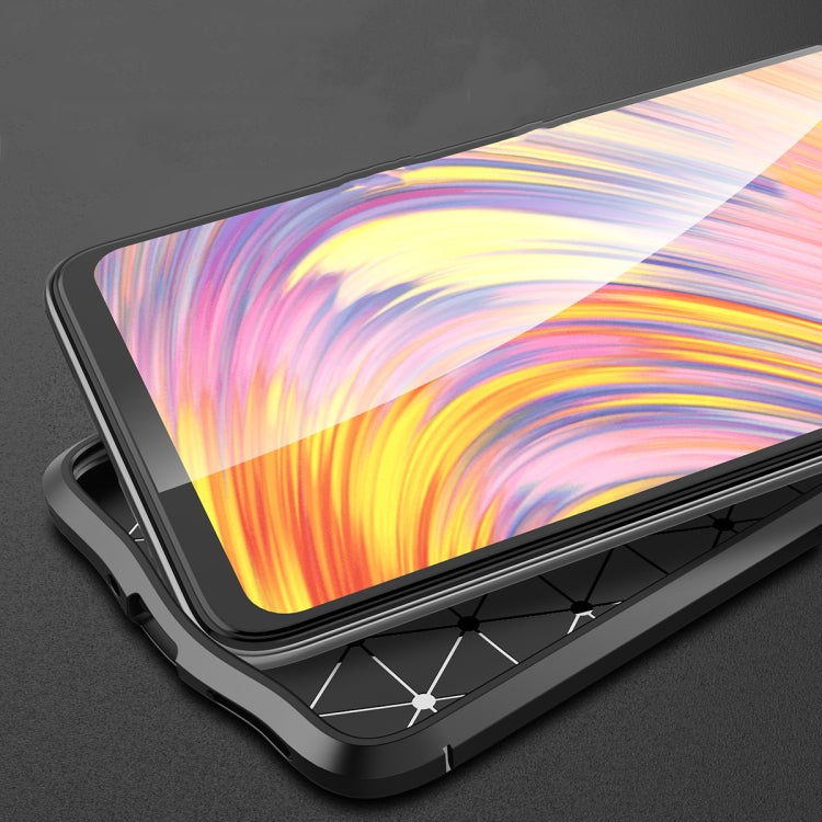 For OPPO Realme V15 Litchi Texture Shockproof TPU Case