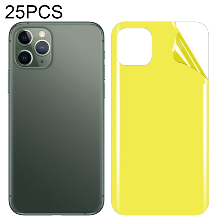 25 PCS Soft TPU Full Coverage Rear Screen Protector For iPhone 11 Pro