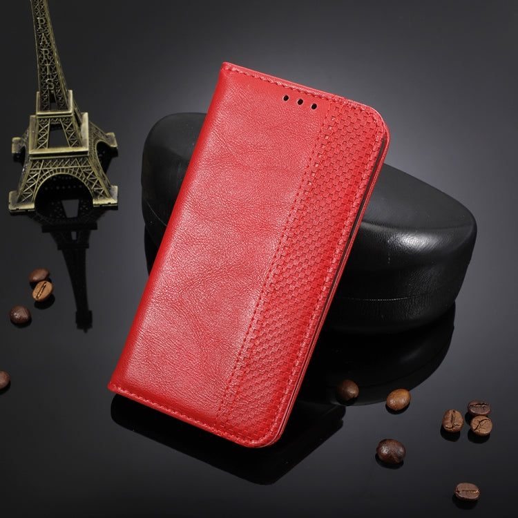 For vivo Y51A ( 2021) / Y51 (2020) Overseas Version (India / Southeast Asia) Magnetic Buckle Retro Crazy Horse Texture Horizontal Flip Leather Case with Holder & Card Slots & Photo Frame
