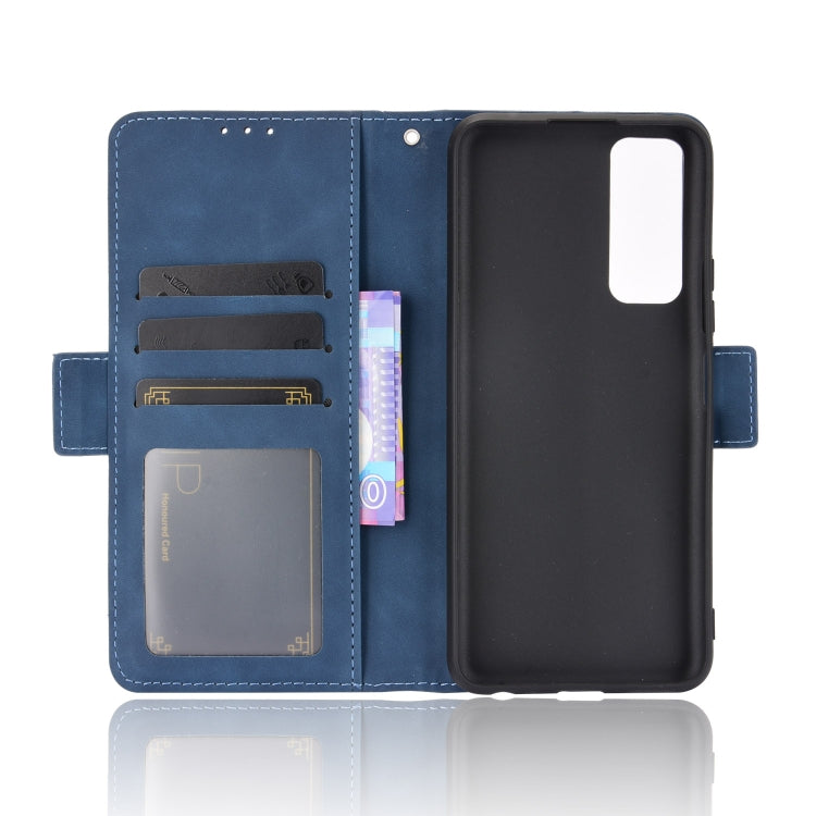 For vivo Y51A 2021 / Y51 2020 (Indian) Wallet Style Skin Feel Calf Pattern Leather Case with Separate Card Slots