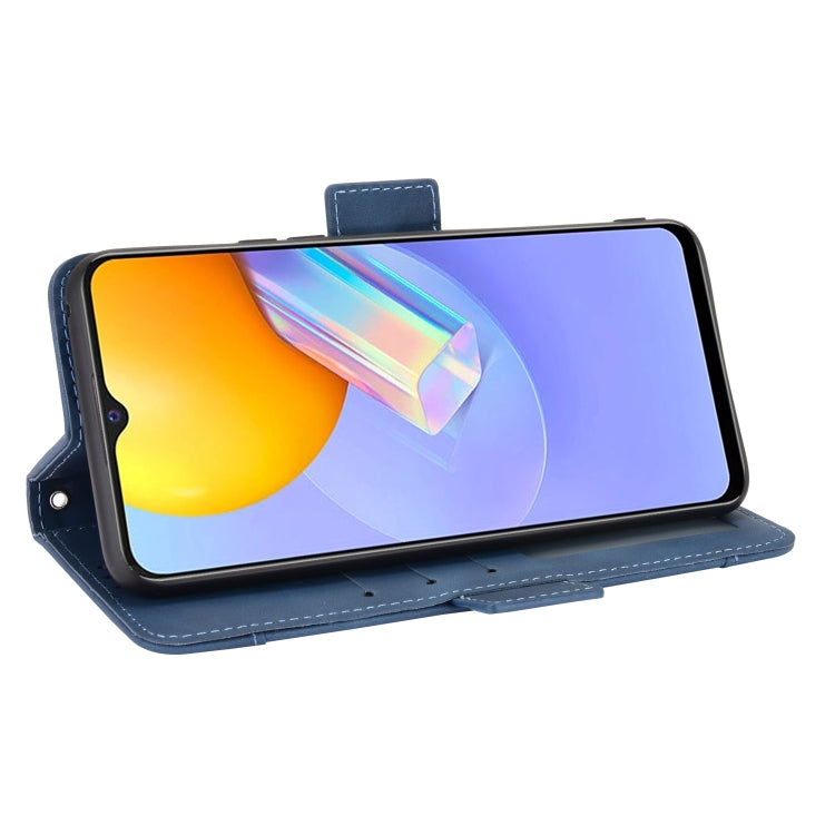 For vivo Y51A 2021 / Y51 2020 (Indian) Wallet Style Skin Feel Calf Pattern Leather Case with Separate Card Slots