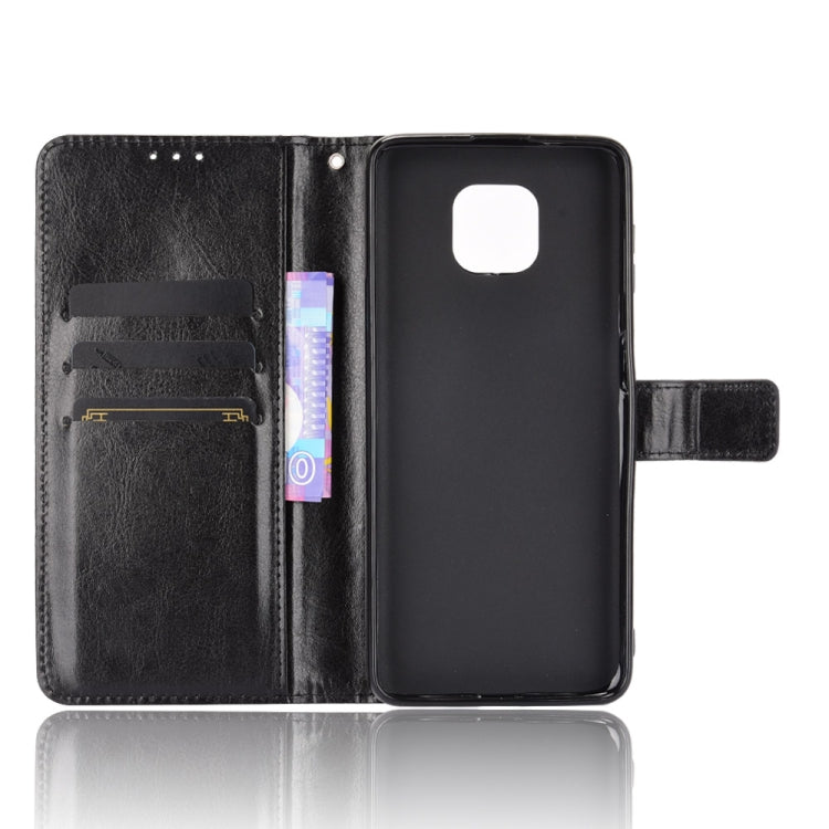 For Motorola Moto G Power 2021 Retro Crazy Horse Texture Horizontal Flip Leather Case with Holder & Card Slots & Lanyard