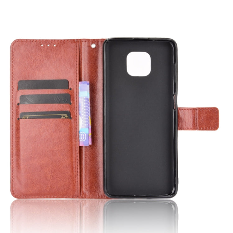 For Motorola Moto G Power 2021 Retro Crazy Horse Texture Horizontal Flip Leather Case with Holder & Card Slots & Lanyard