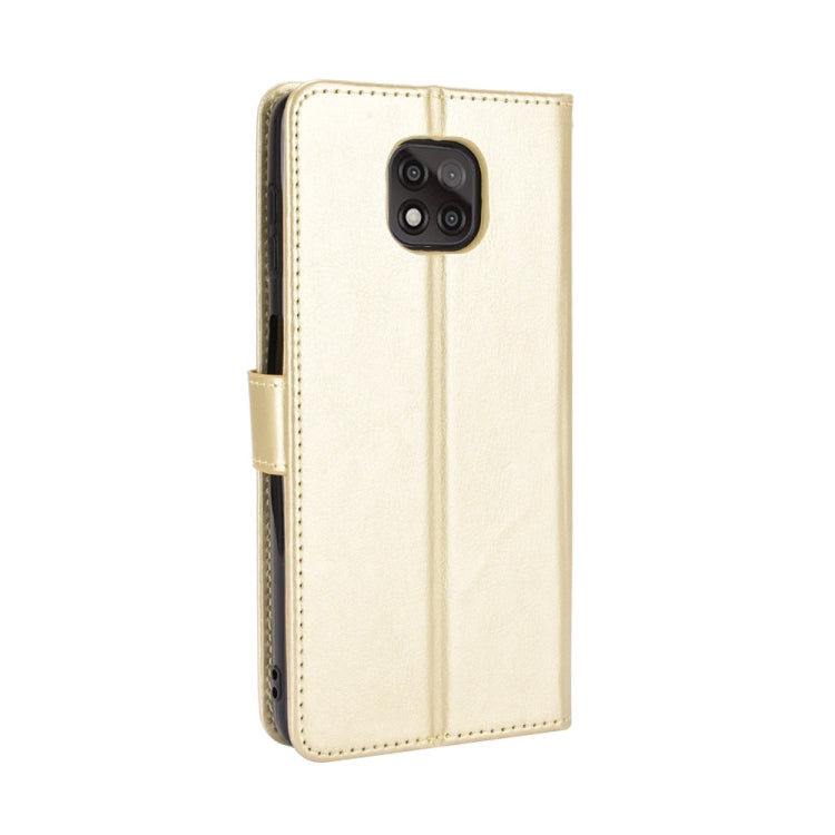 For Motorola Moto G Power 2021 Retro Crazy Horse Texture Horizontal Flip Leather Case with Holder & Card Slots & Lanyard