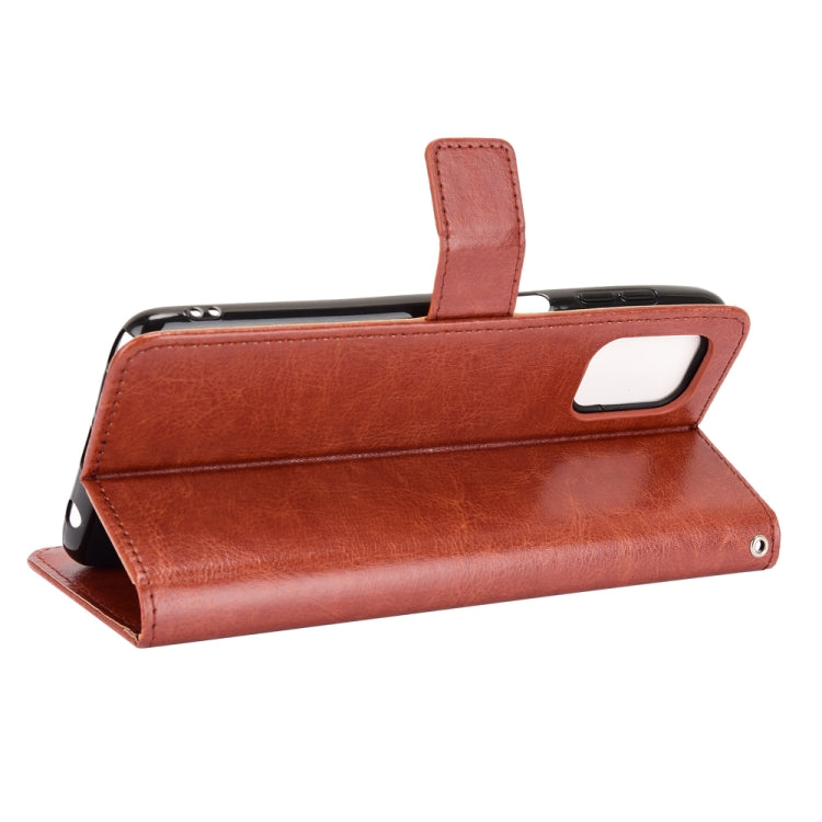 For Motorola Moto G Stylus 2021 Retro Crazy Horse Texture Horizontal Flip Leather Case with Holder & Card Slots & Lanyard
