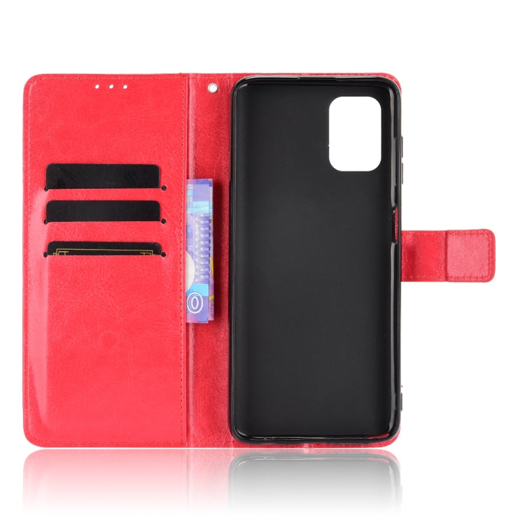 For Motorola Moto G Stylus 2021 Retro Crazy Horse Texture Horizontal Flip Leather Case with Holder & Card Slots & Lanyard