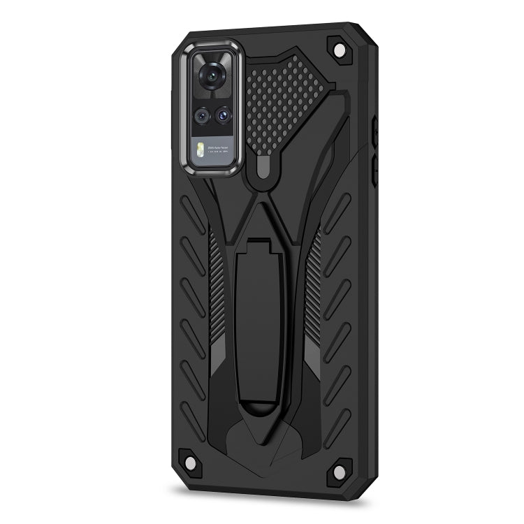 For vivo Y51 Shockproof TPU + PC Protective Case with Holder