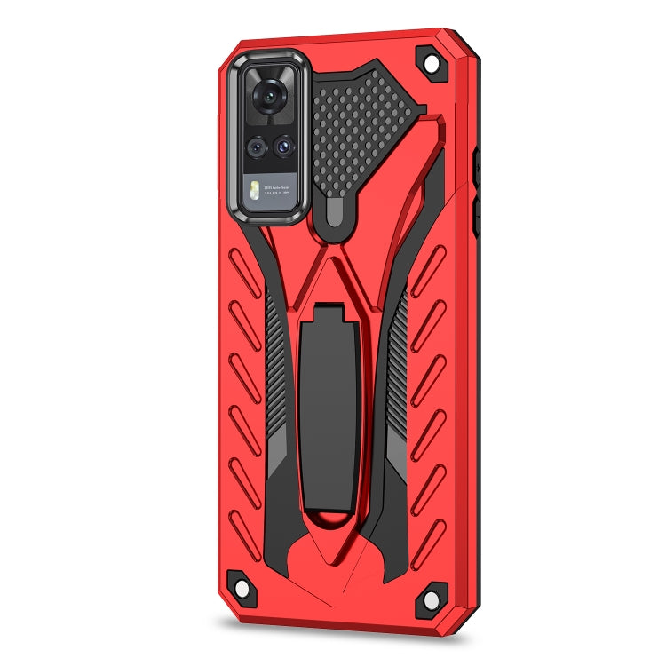 For vivo Y51 Shockproof TPU + PC Protective Case with Holder