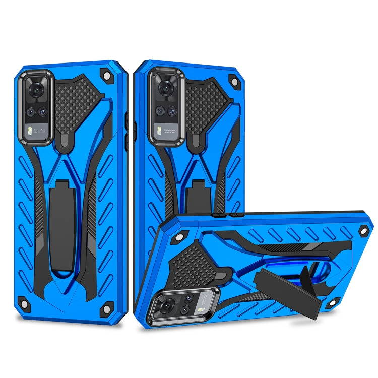 For vivo Y51 Shockproof TPU + PC Protective Case with Holder