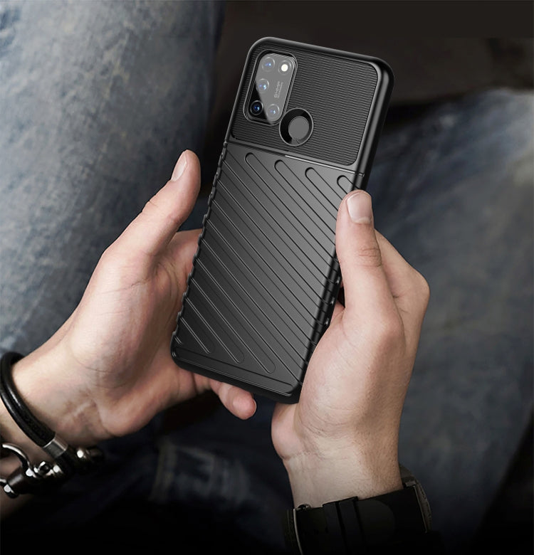 For OPPO Realme 7i Thunderbolt Shockproof TPU Protective Soft Case