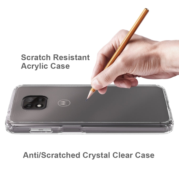 For Motorola Moto G Power (2021) Shockproof Scratchproof TPU + Acrylic Protective Case