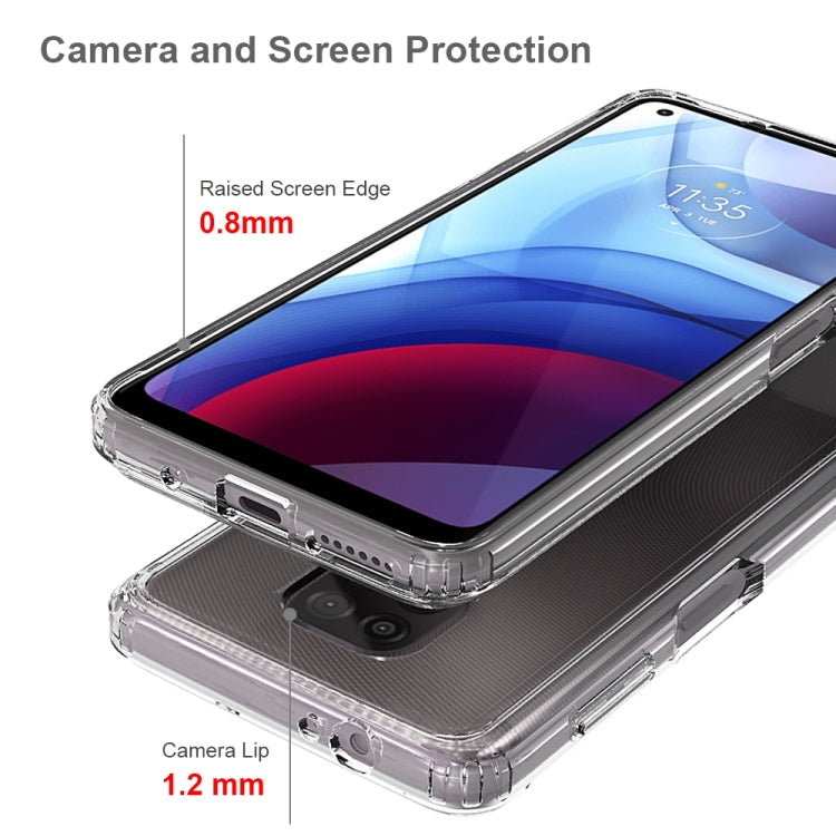 For Motorola Moto G Power (2021) Shockproof Scratchproof TPU + Acrylic Protective Case