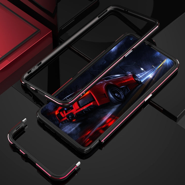 Aurora Series Lens Protector + Metal Frame Protective Case For OPPO Reno5