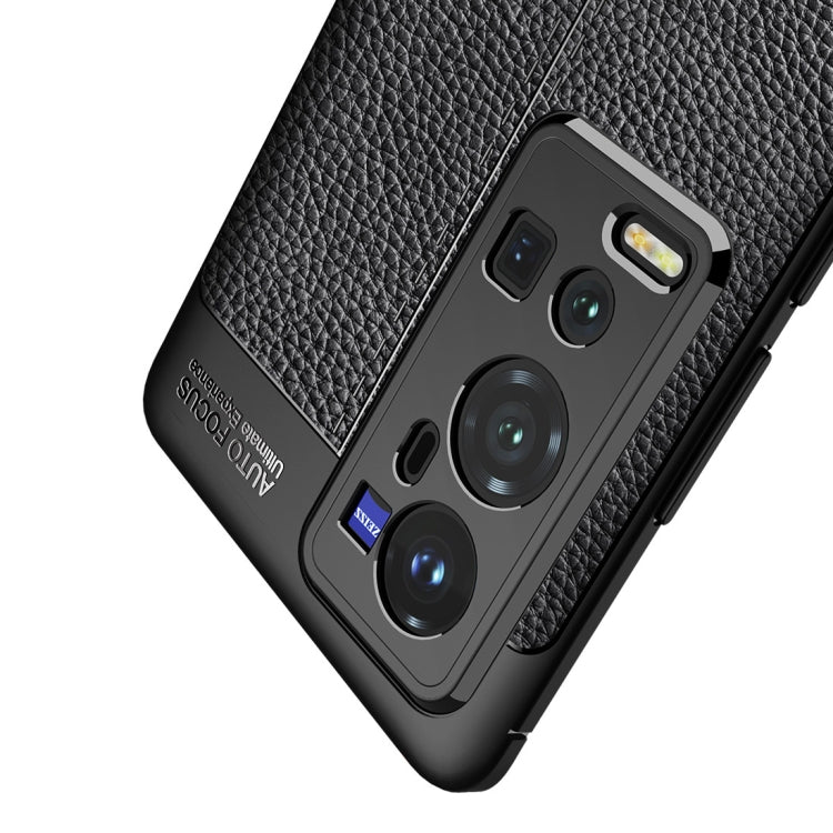 For vivo X60 Pro+ 5G Litchi Texture TPU Shockproof Case