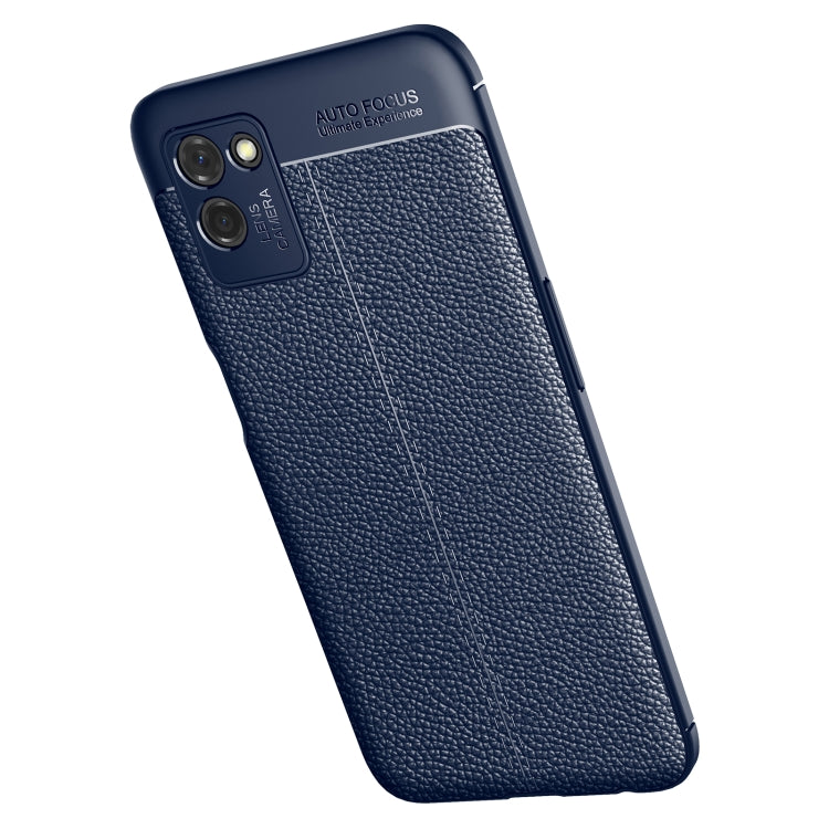 For OPPO Realme V11 Litchi Texture TPU Shockproof Case