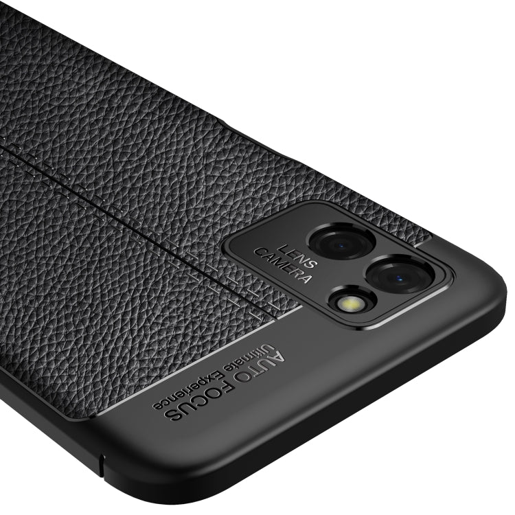 For OPPO Realme V11 Litchi Texture TPU Shockproof Case