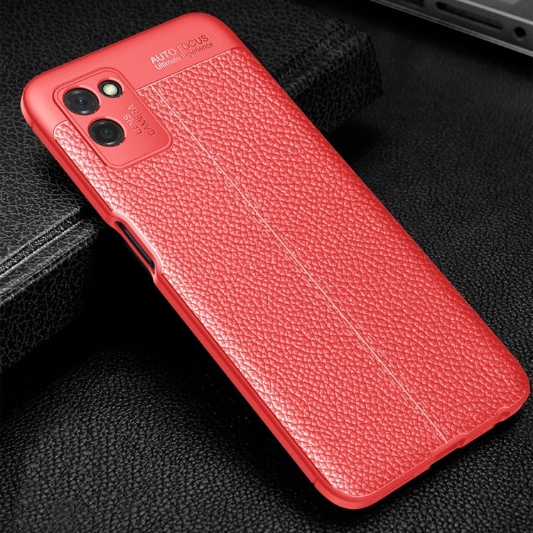 For OPPO Realme V11 Litchi Texture TPU Shockproof Case